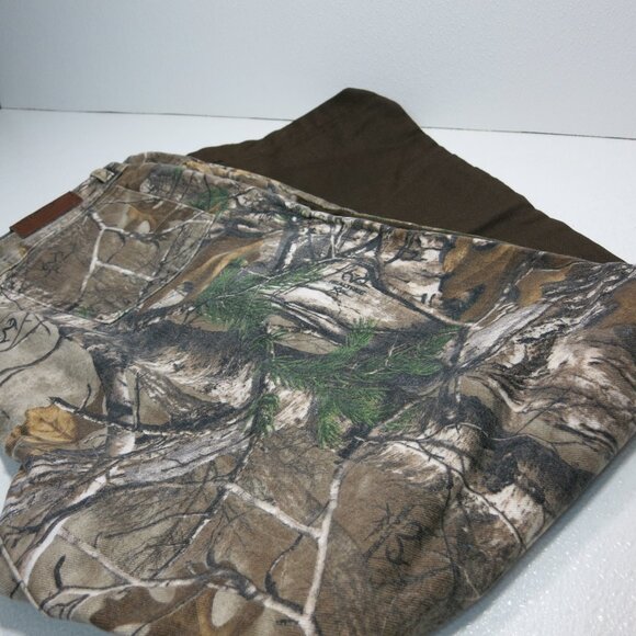 Wrangler Reeltree Camouflage Outoor Gear Pants Clothing Dresswear Canvas 42 32 - Picture 2 of 10